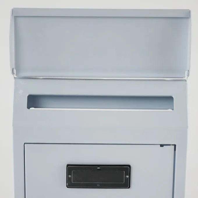 Boîte aux lettres - Boite postal métallique - Blanc - SQES