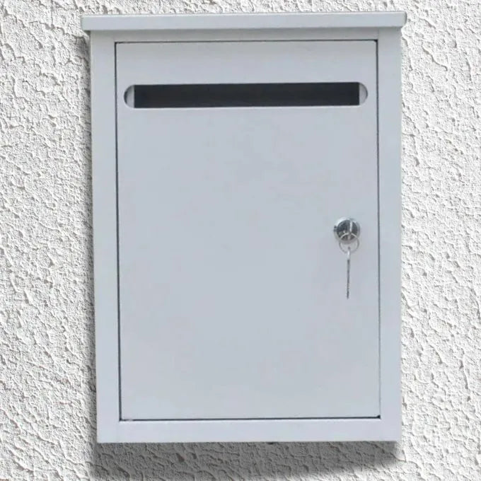 Boîte aux lettres - Boite postal métallique - GRIS - SQES