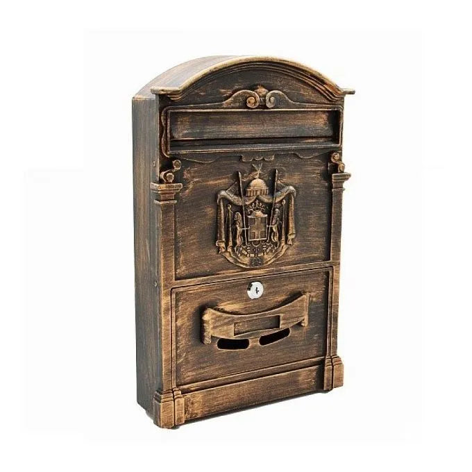 Boîte aux Lettres en Aluminium - Antique - Boite postal - Rustique - Inoxydable - SQES