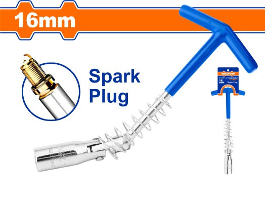 Clé à Bougie WADFOW – Douilles 16 mm & 21 mm avec Manche en T - SQES