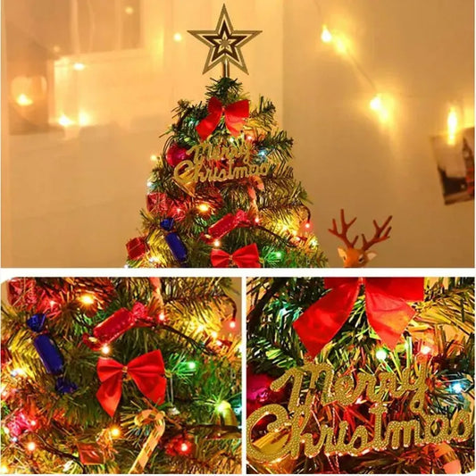 Lot 25pcs accessoires Décoration Pendentifs Sapin de Noël - Merry Christmas - SQES