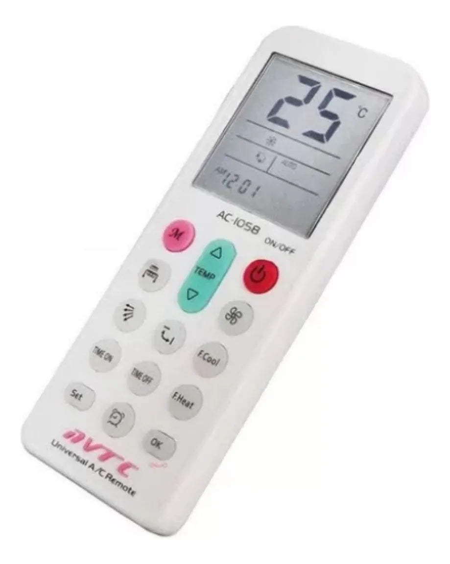 Telecommande Universelle LCD pour Climatiseur - 1000 Code