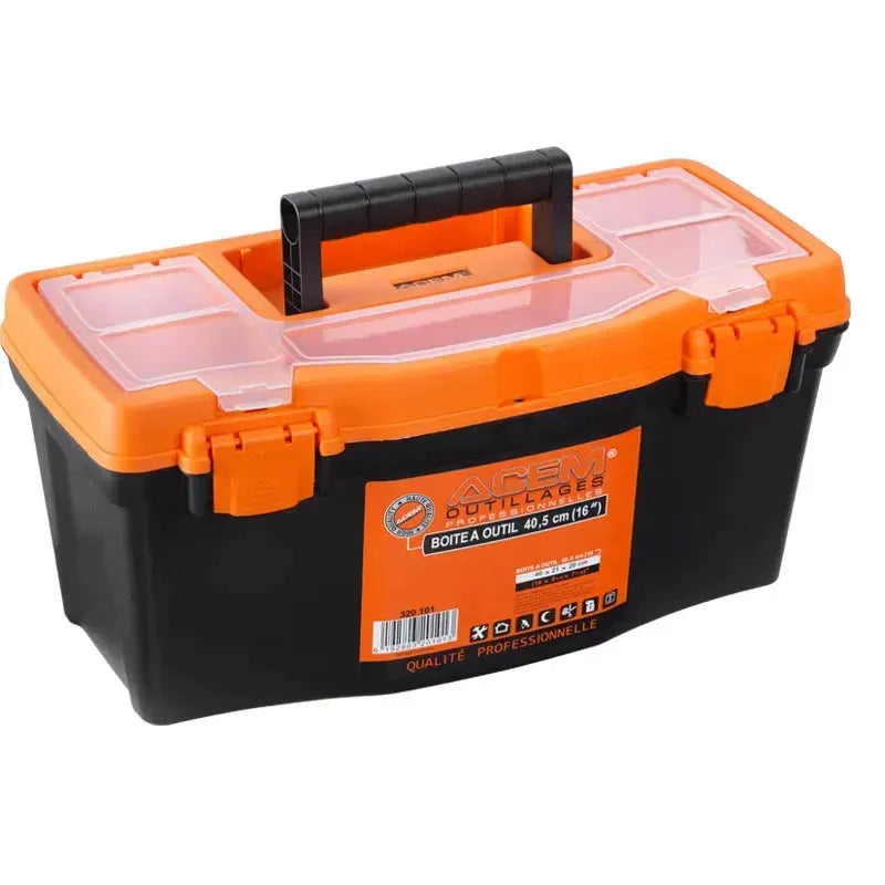 Boites a outils - Caisse de bricolage Plastique - 3 Boites ACEM - SQES