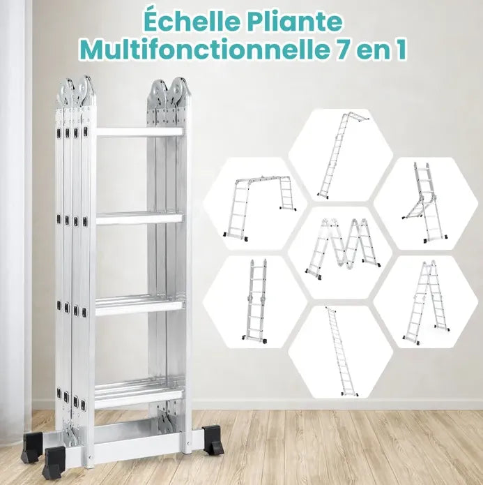 Echelle Multifonction Aluminium ACEM - 4X4MAR - SQES