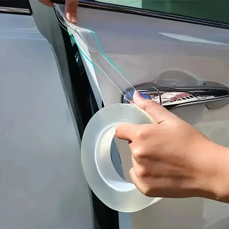 Ruban Protecteur de Voiture Transparent, Anti rayures, Étanche - Auto-adhésif - SQES