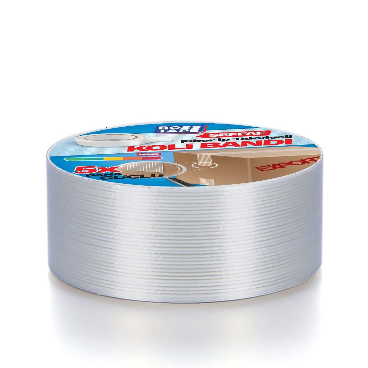 RUBAN EMBALLAGE MONOFILAMENT EN FIBRE DE VERRE TRES RESISTANT BOSSTAPE - SQES