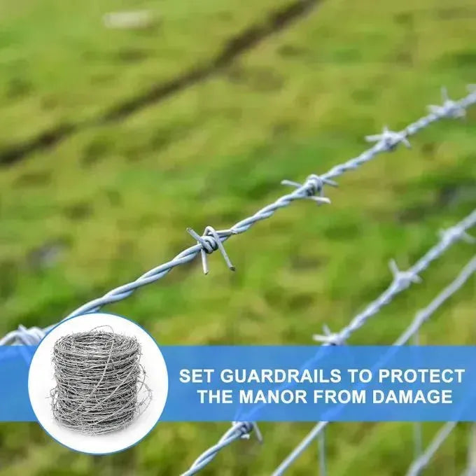 Clôture galvanisée protection agricole