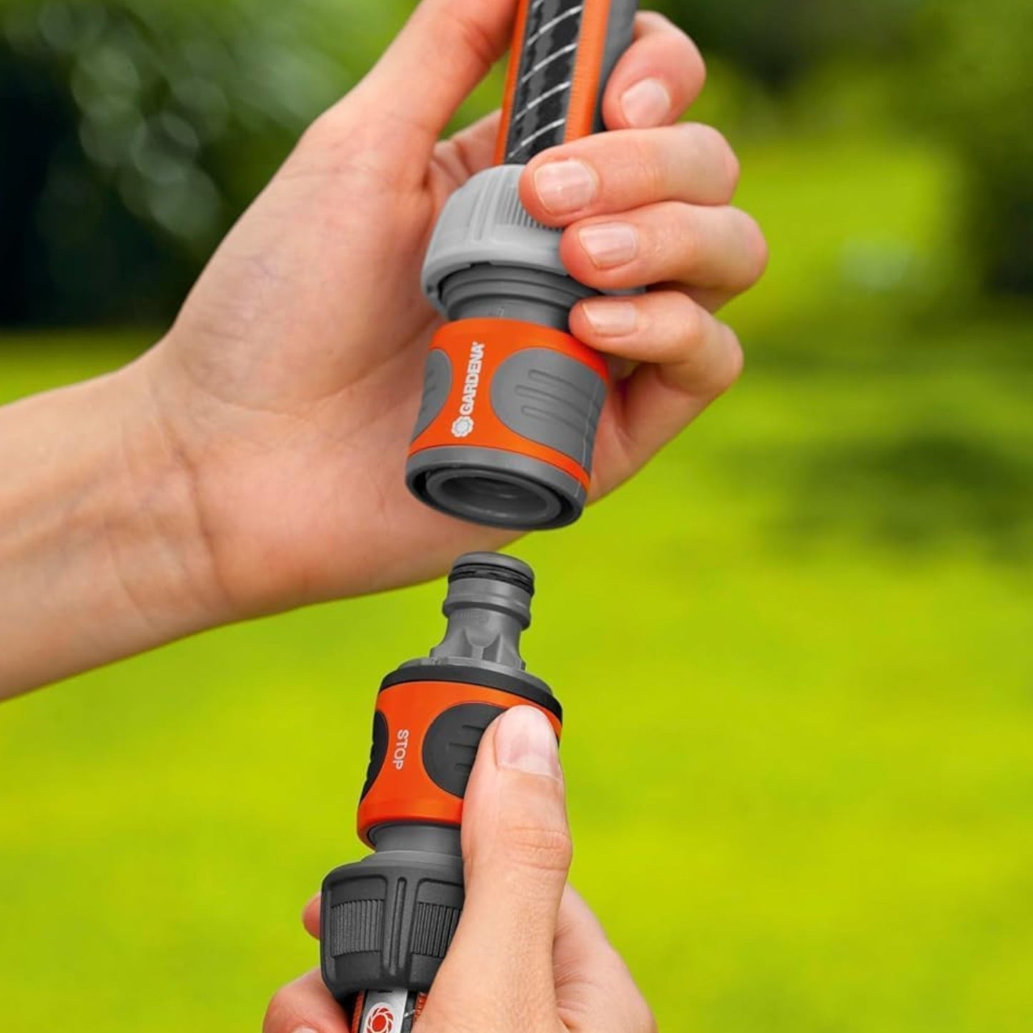 2 Raccord Rapide 13 mm (1/2") et 15 mm (5/8") GARDENA