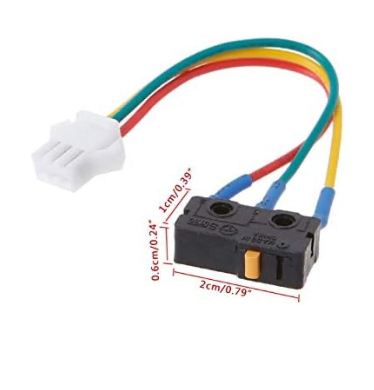 Micro-Interrupteur Trois Fils pour Chauffe-Eau à Gaz