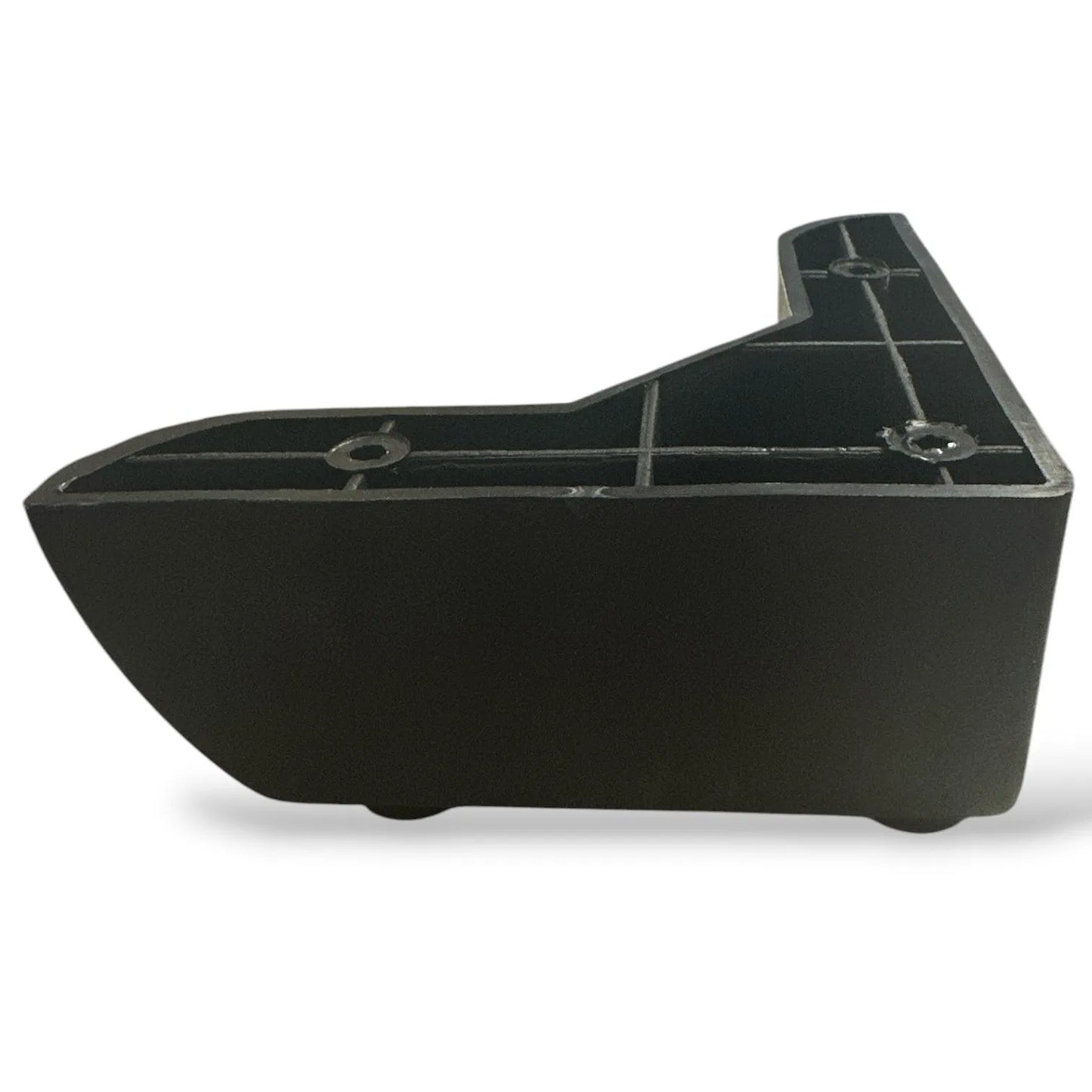 Pieds de meuble forme L en plastic 11cmX11cm H5cm - Lot 8pcs NOIR - SQES