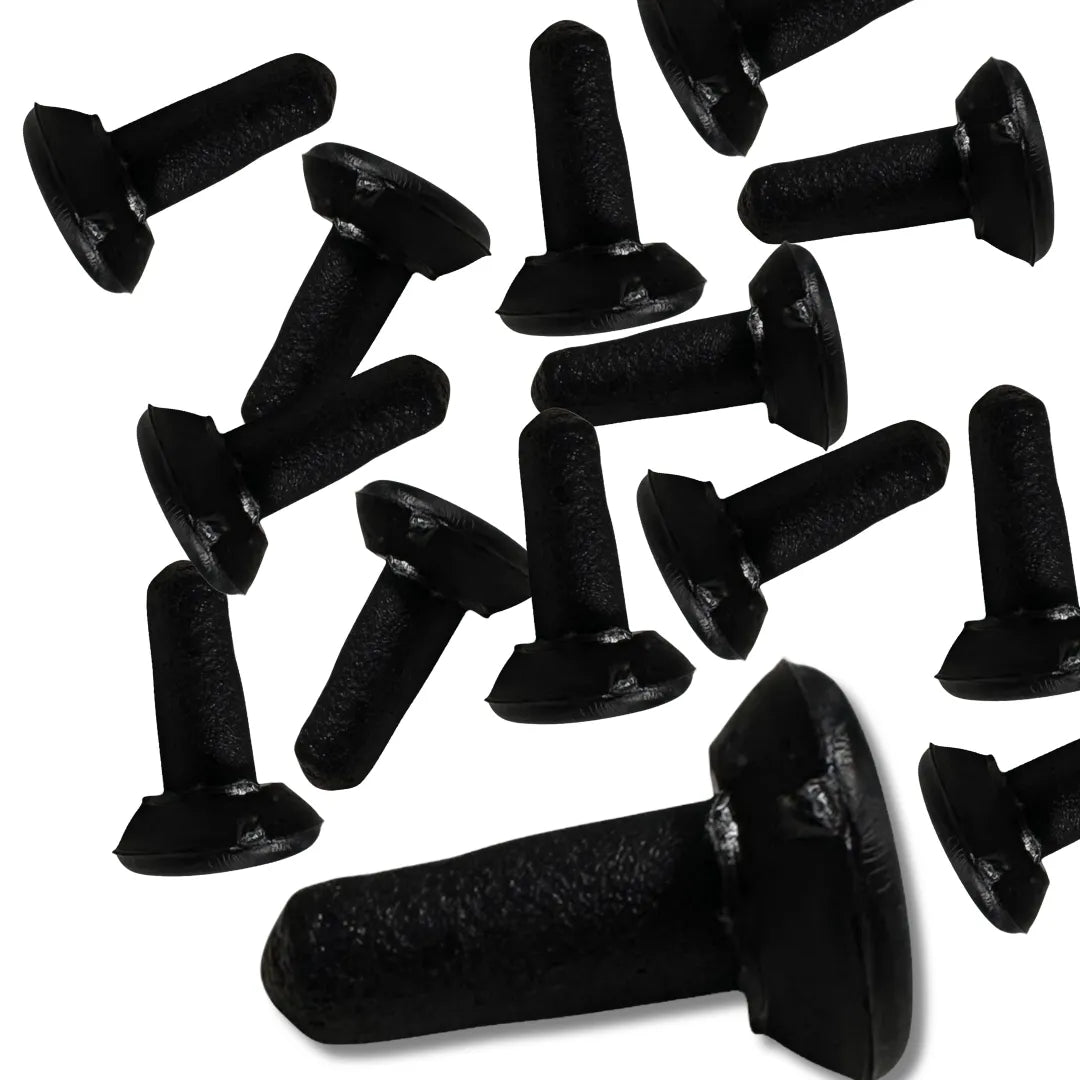 Patin clou pour tube rond D6mm - 50 pcs - SQES