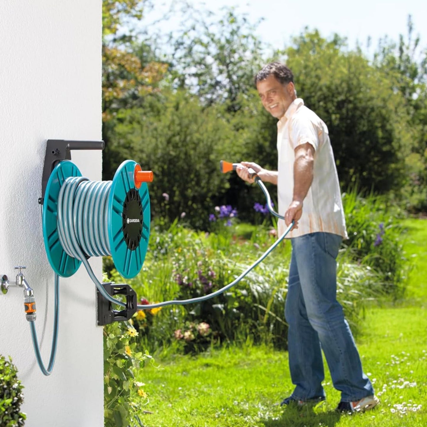 Dévidoir Mural Classic 60 GARDENA