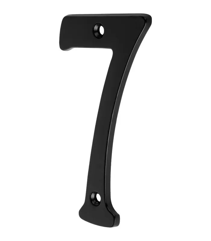 Numéro 7 de maison en plastique Noir - SQES