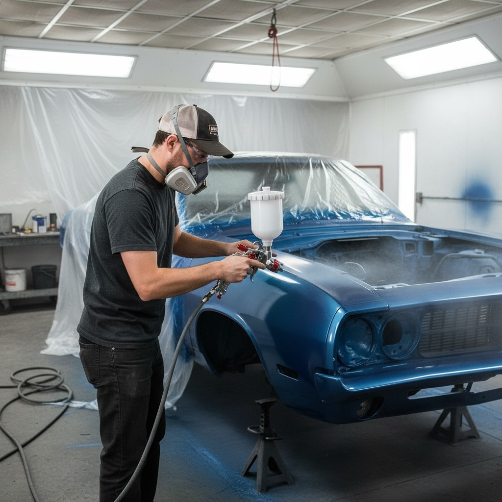 PISTOLET DE PEINTURE 0.5mm Précision - Réf. 518PIS7