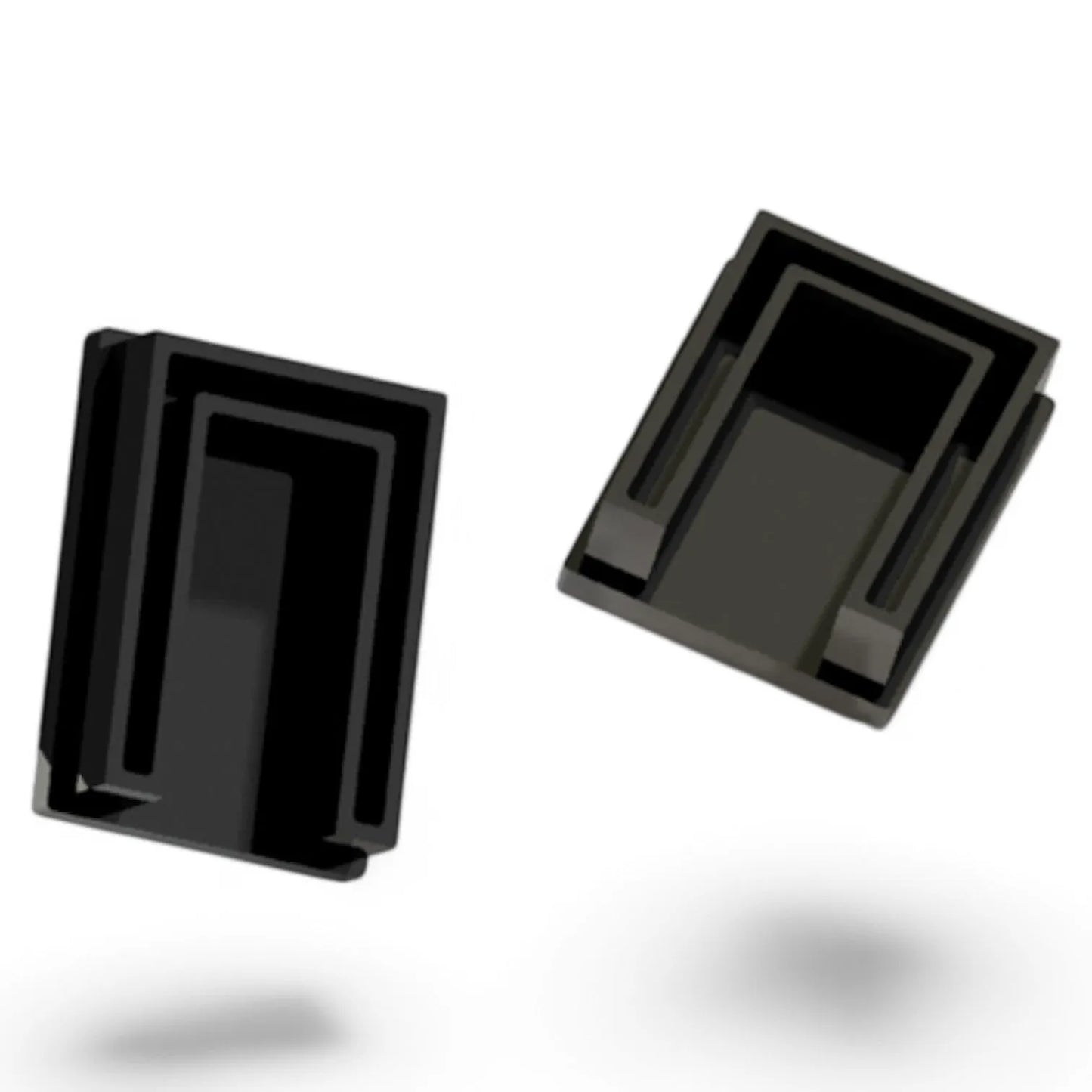 Embouts extérieurs pour barres en acier plein de forme U - 20 pcs - SQES