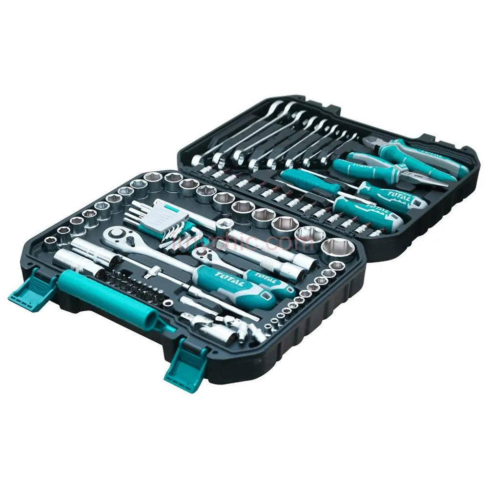 Malette à outils - Valise Bricolage - 100 pcs - SQES