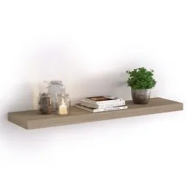 Étagère Flottante épaisseur ❣️(18mm) - Tablette à Fixation invisible Chêne Blanchis - SQES