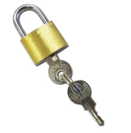 CADENAS À CLÉ EN LAITON 20MM - SQES