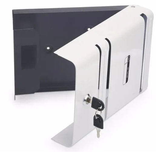 Boite aux Lettres Métal - Avec clé - Blanc - 27cmx18cmx5cm