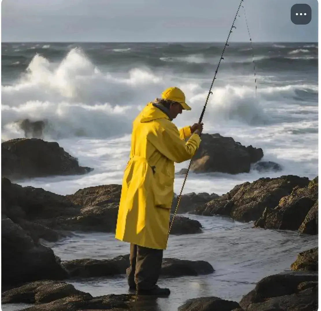 Manteau de pluie Jaune XL avec Paire de Bottes PVC antidérapantes - Vert - SQES