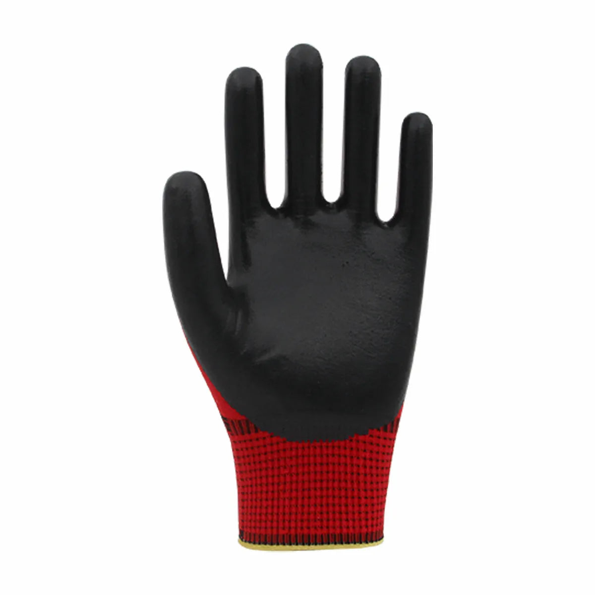 Gants de travail - Gants en nitrile ROUGE - Beybi - SQES