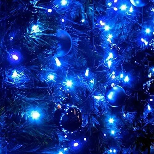 Guirlande lumineuse décoratif - Kit 100 LED Bleu 10M - SQES