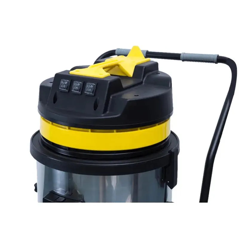 Aspirateur Eau Et Poussière Professionnel 80L 3000W Cuve Inox 3 Moteurs - SQES