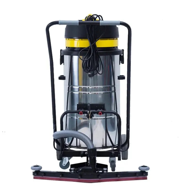 Aspirateur Eau Et Poussière Professionnel 80L 3000W Cuve Inox 3 Moteurs - SQES
