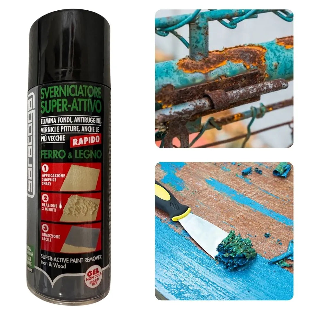 Saratoga Decapant peinture et desoxydant spray 400ml - SQES