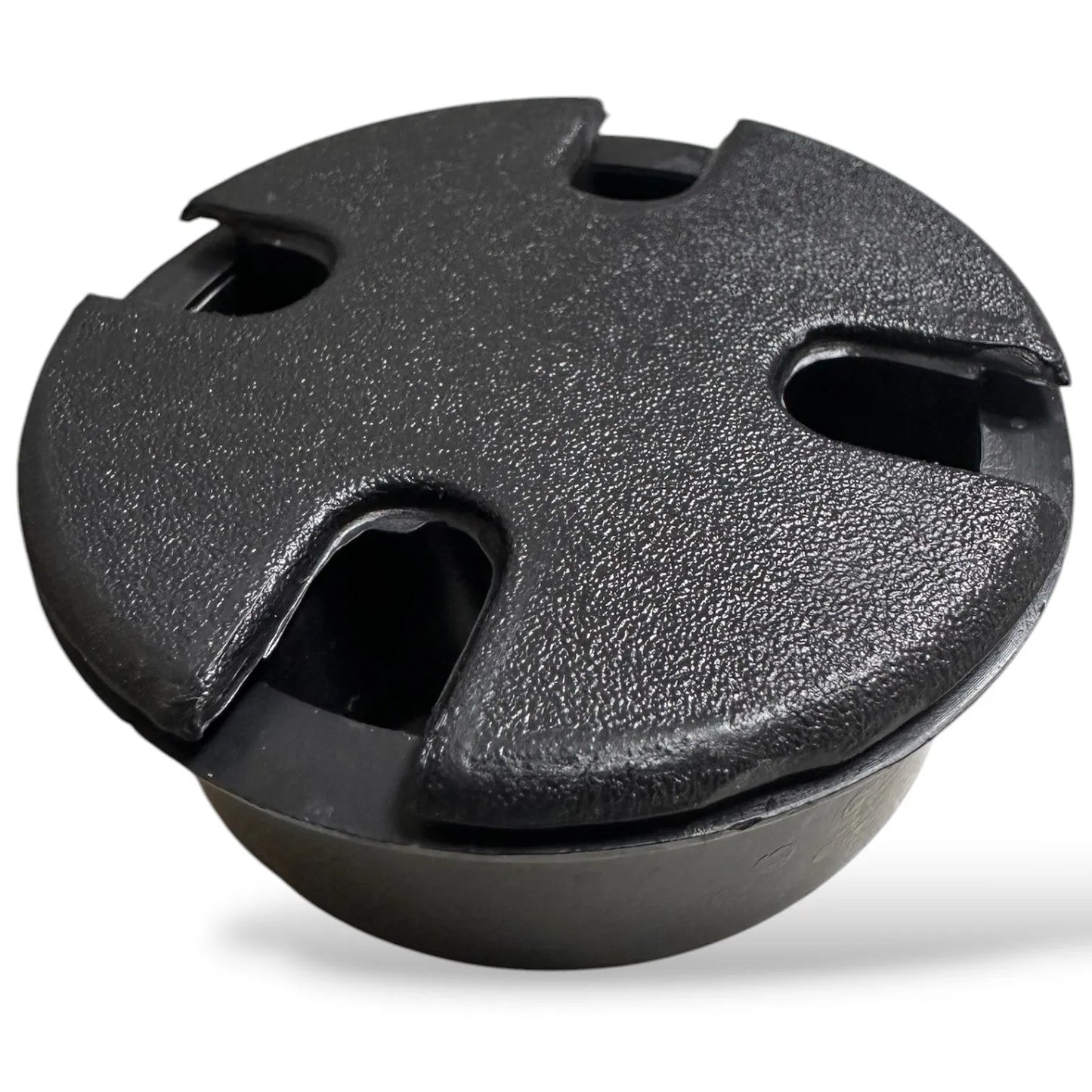 Bouchon Passe cable rond 57mm pour bureau - 10 pcs - SQES