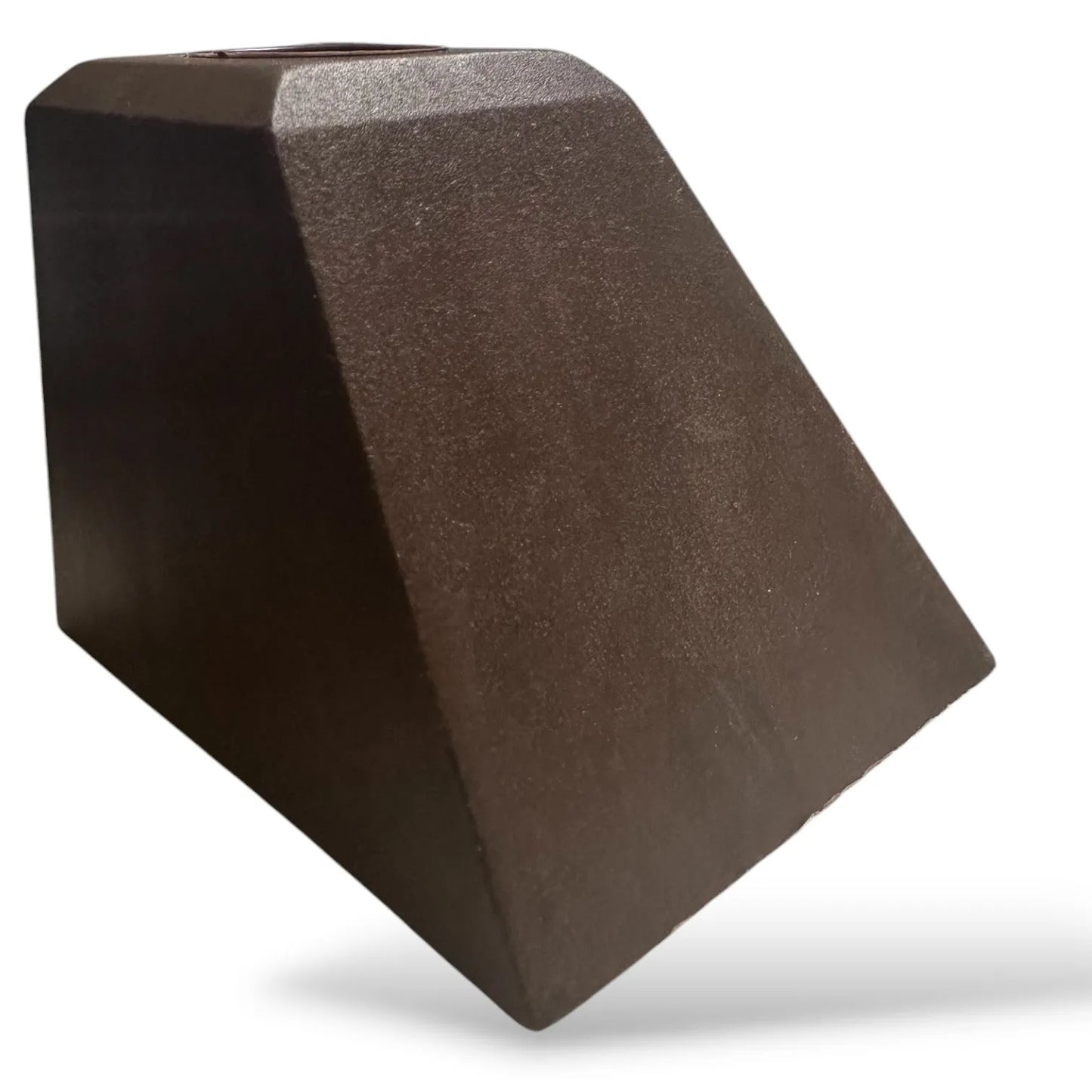 Pieds de meuble inclinée en plastic 70x70 H60mm - Marron - Lot 8pcs - SQES