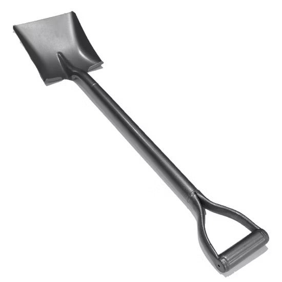 Pelle Camping Manche Courte Acier Compact Portable