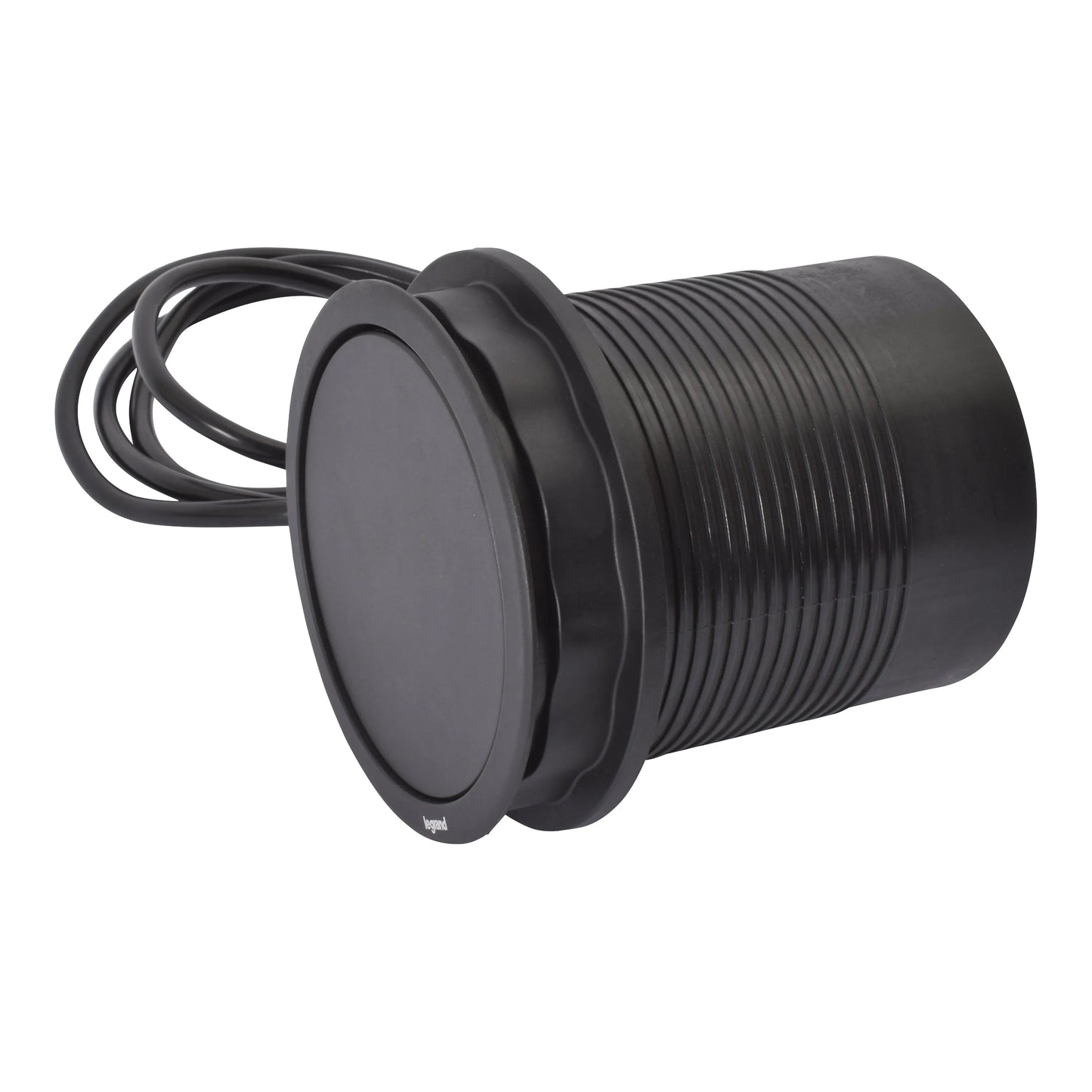 Incara Tower 120 Ø121mm à encastrer dans mobilier avec 4 prises 2P+T , 4 chargeurs USB et cordon - SQES