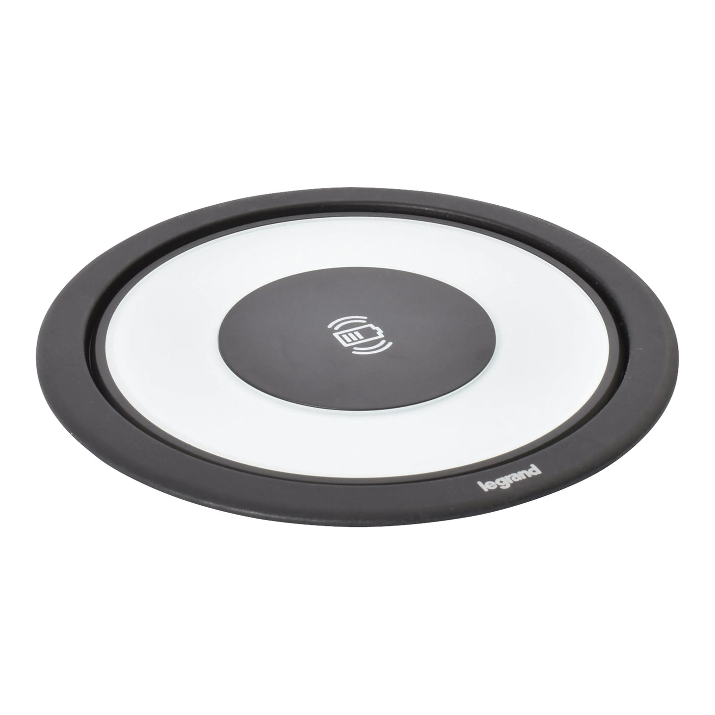 Incara Tower 120 Ø121mm à encastrer dans mobilier avec 4 prises 2P+T, 4 chargeurs USB, sans fils induction et cordon - SQES