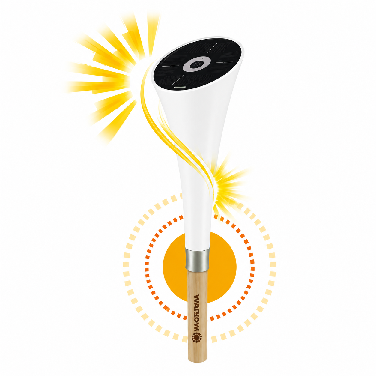 Lampe solaire ClickUp GARDENA 11440-20. Éclairage autonome balcon terrasse, sans câble, fixation sans outils. Livraison rapide Tunisie — SQES.