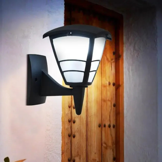 APPLIQUE MURAL JARDIN EXTÉRIEURE - E27- NOIR - ANTICHOC - YONCA - HOROZ ELECTRIC - SQES