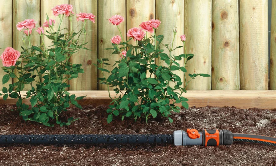 Tuyau poreux GARDENA Soaker Hose 7,5m, arrosage doux et uniforme, idéal potager et massifs. Livraison rapide Tunisie — SQES.