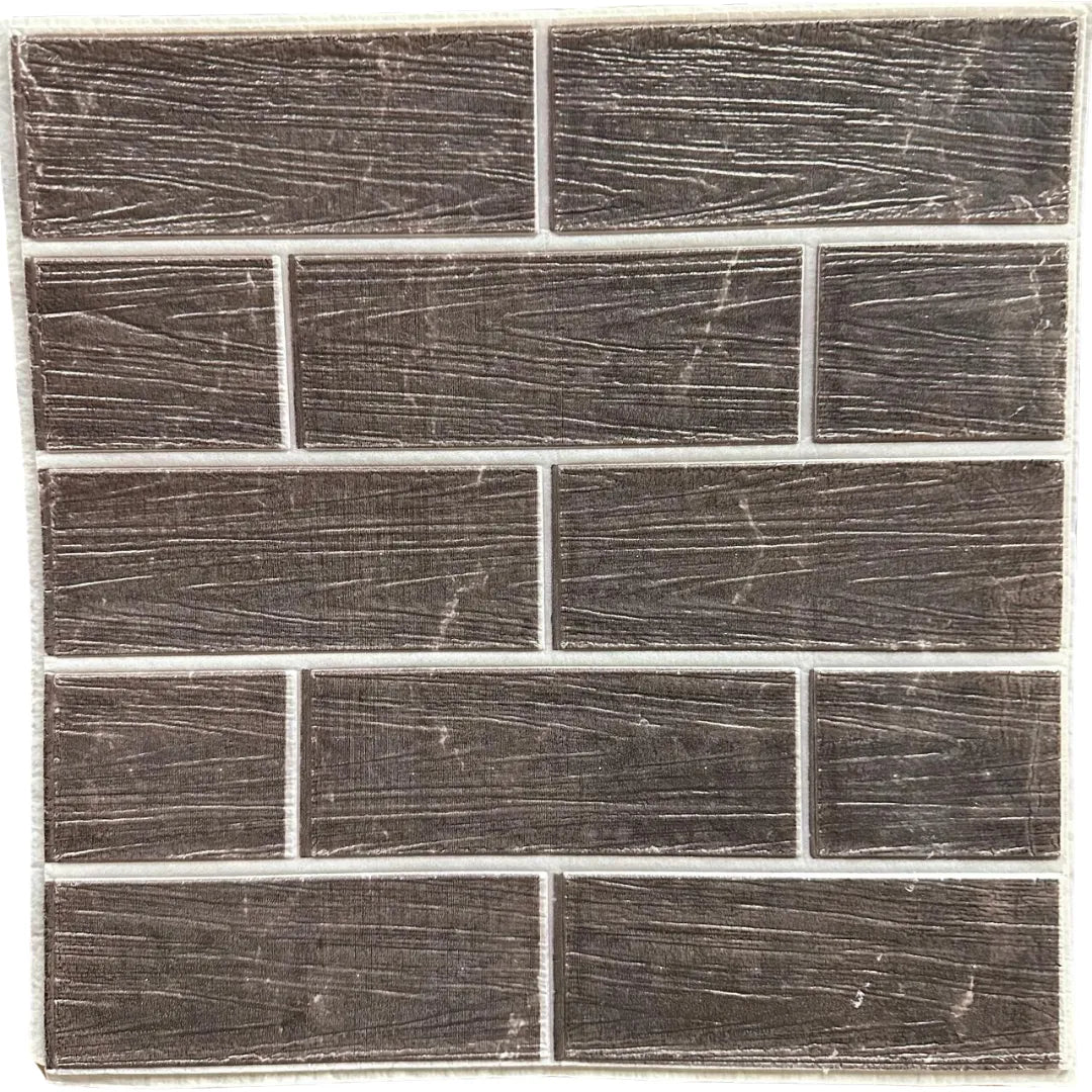 Lot de 10 Panneaux Mural Adhésif - Imitation pierre naturelle 3D - 35*35*0.8 cm (N°10) - SQES