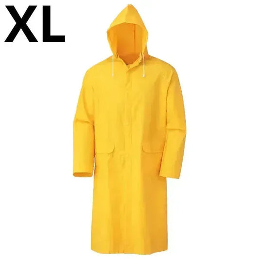 Manteau de pluie Jaune XL avec Paire de Bottes PVC antidérapantes - Vert - SQES