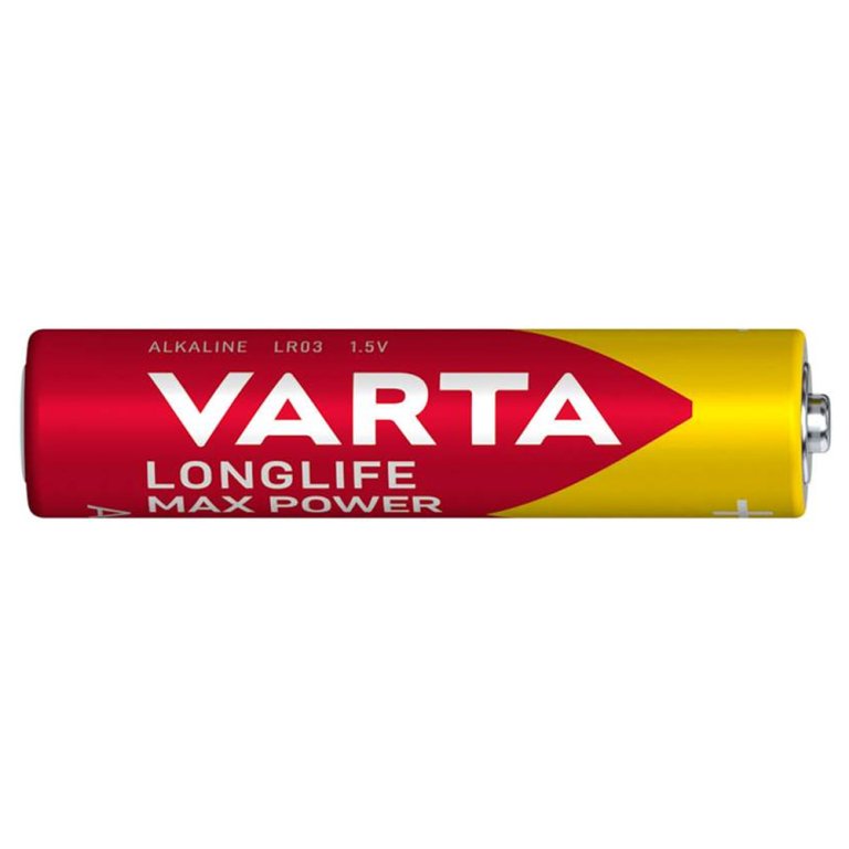 VARTA Pile Longlife Max Power AAA LR03 PACK 4