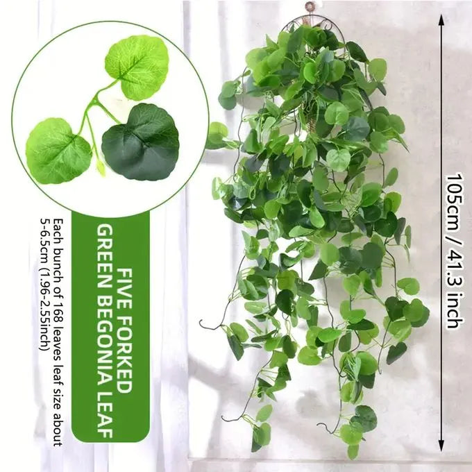 Plantes Suspendues Artificielles LIERRE - Décoration intérieure et extérieure - SQES