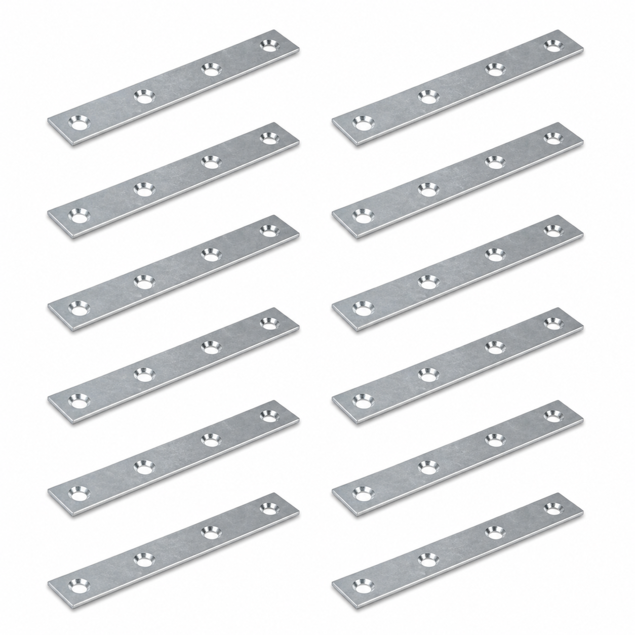 Platine 4 trous 70 x 15 mm AYTUG RF3133 – 12 pièces