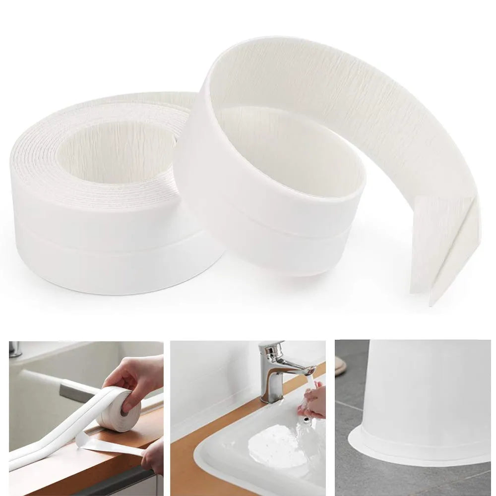 BOSS TAPE Ruban de Calfeutrage Cuisine et Salle de Bain (BLANC) - SQES
