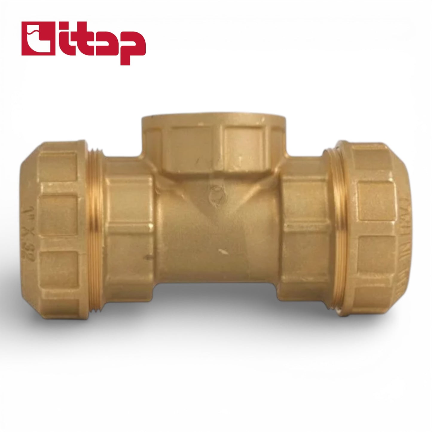 Raccord en T Femelle Laiton Polyéthylène ITAP