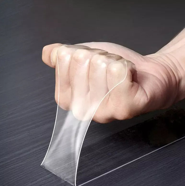 Scotch Magique Transparent, Double Face 2mm x 5cm x 2m, Nano tape - SQES
