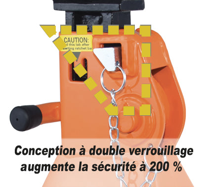 Paire de Chandelles ACEM® 3T - Sécurité Garage - 300-430mm