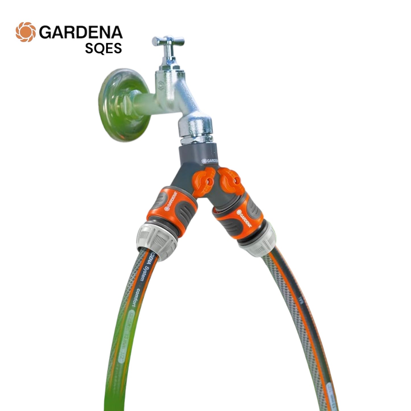 Sélecteur d'arrosage 2 voies 20/27 ou 26/34 GARDENA