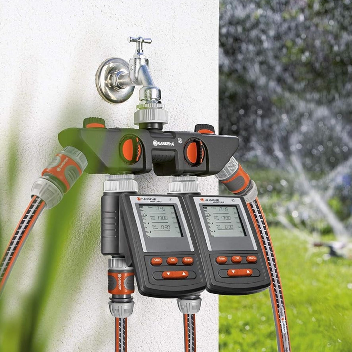 Sélecteur d'arrosage 4 voies GARDENA