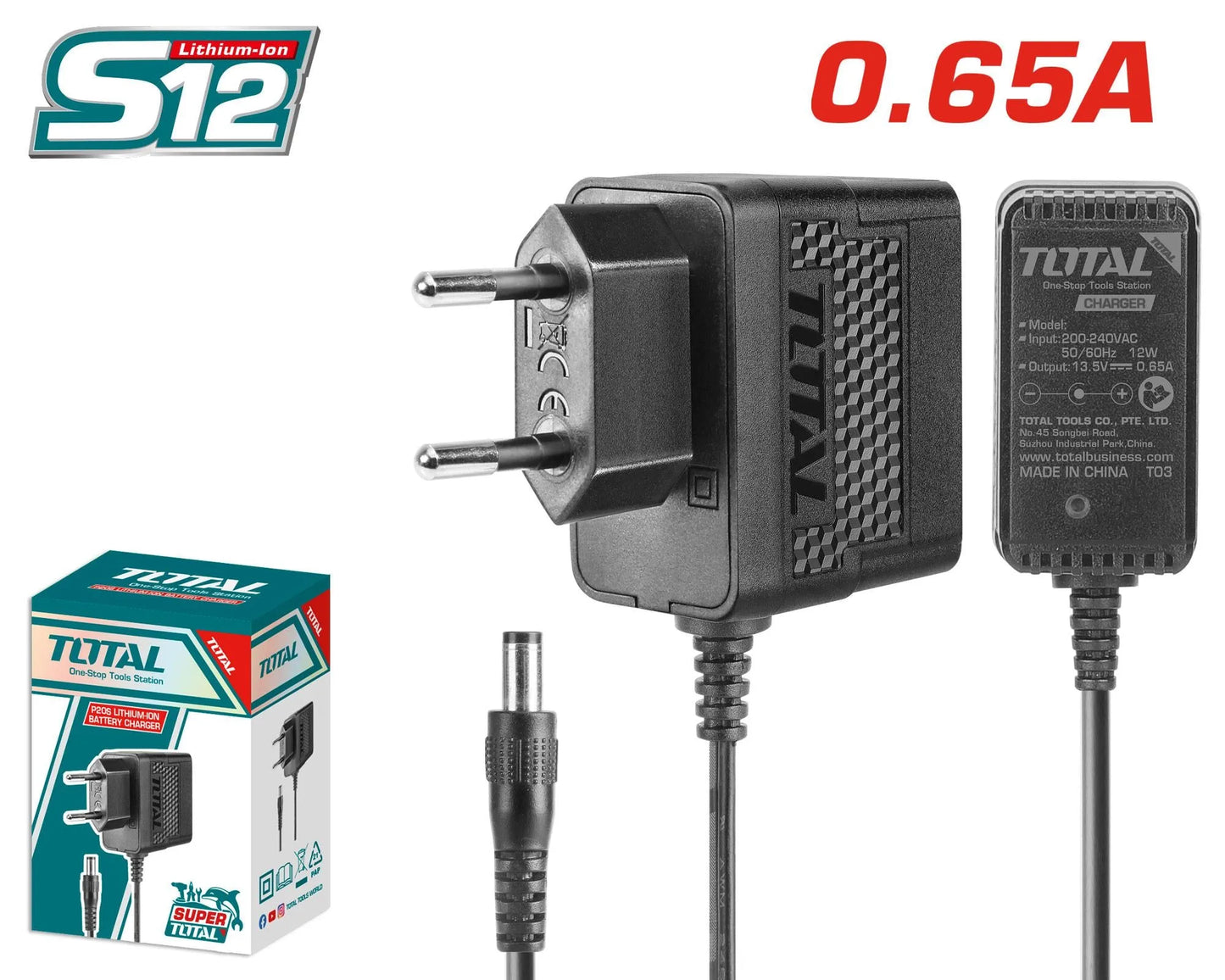Chargeur Batterie 12V - 0.65 A - SQES
