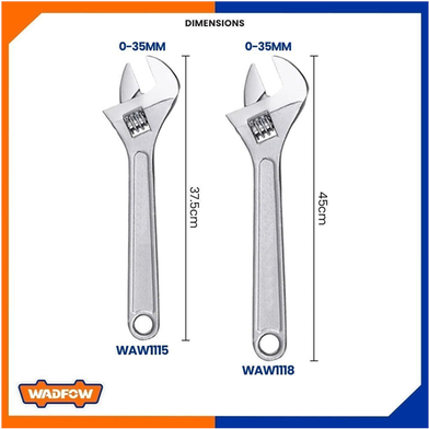 Clé à Molette WADFOW – 6", 15" & 18" - SQES